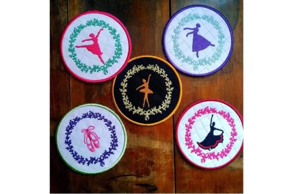 Ballerina Coasters ITH Set Review