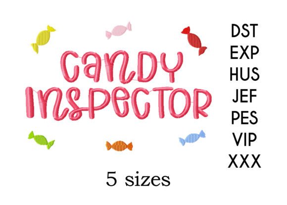 Candy Inspector Embroidery Design Review