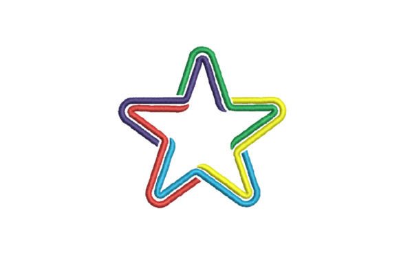 Colorful Star Embroidery Review