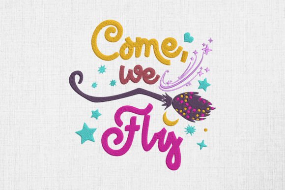 Come We Fly Halloween Embroidery Review