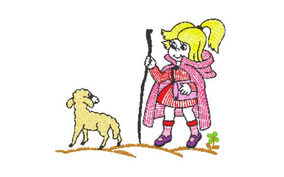 Cute Girl Embroidery Review