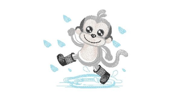 Cute Monkey Embroidery Review