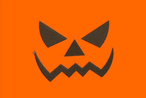 Halloween Pumpkin Face Embroidery Design Review