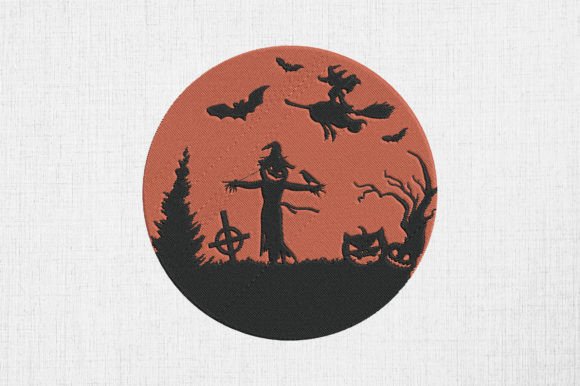 Halloween Scary Night Embroidery Review