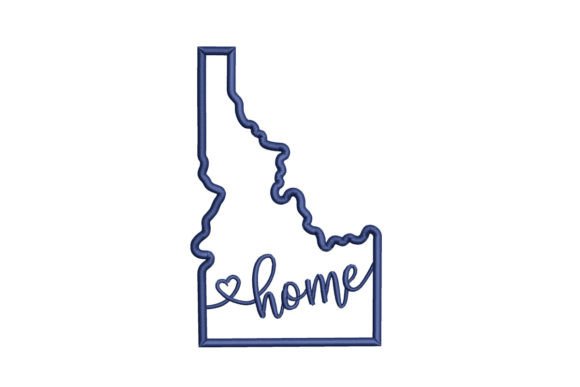 Idaho Home State of America Embroidery Review