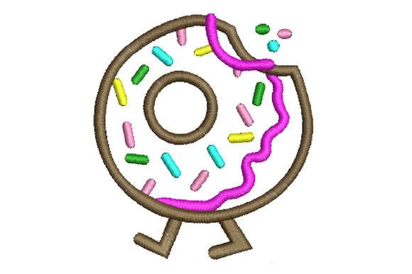 Mascot Donut with Topping Embroidery Review