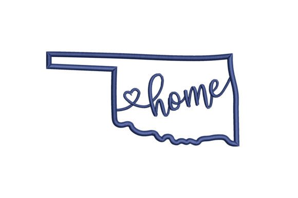 Oklahoma Home State of America Embroidery Review