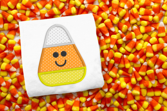 Smiling Candy Corn Applique Review for Boutique Sweatshirts