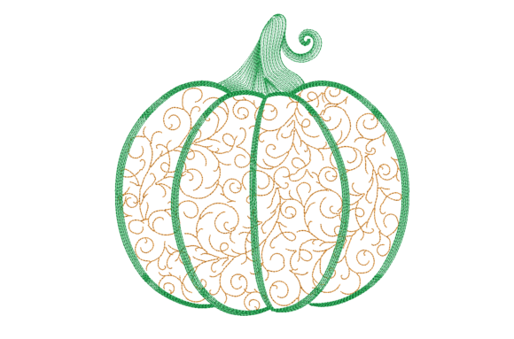 Vintage Pumpkin Embroidery Review