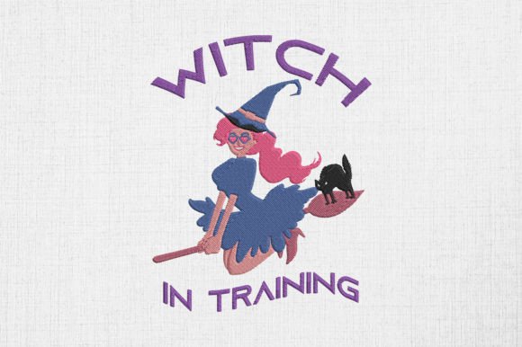 Witch in Training Embroidery Review